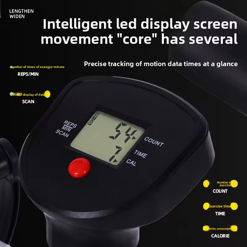 Multifunctional hydraulic stepper, household armrest with waist twisting fitness equipment, small slimming machine