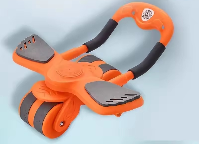 Four-Wheel Auatic Rebound Abdominal Wheel 2025 New Home Fitn Equipment for Slimming Stoh And Building Ab Muscles