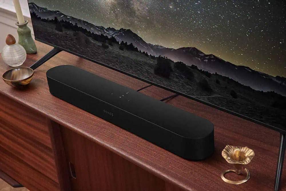 Sonos Beam - Smart TV Sound Bar with Amazon Alexa Built-in - Black