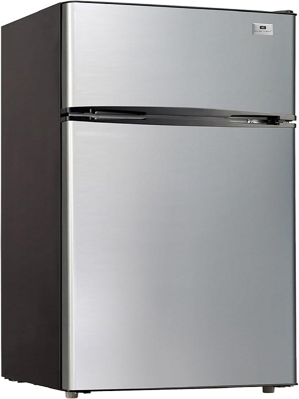 ACFR725AMZ6COM 2 Door Apartment Size Refrigerator with Freezer, Stainless