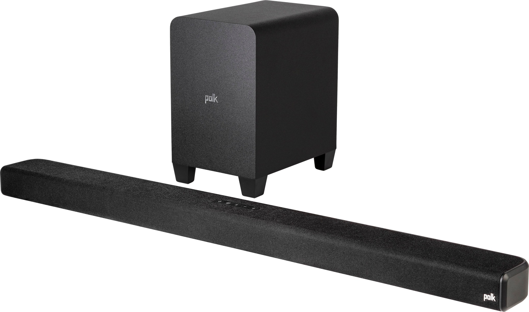 Polk Audio Signa S4 TV Sound Bar with Subwoofer - Dolby Atmos Audio VoiceAdjust & BassAdjust Technology, HDMI eARC, Wireless Subwoofer works with 8K, 4K, & HD TVs, Bluetooth, Wireless Streaming