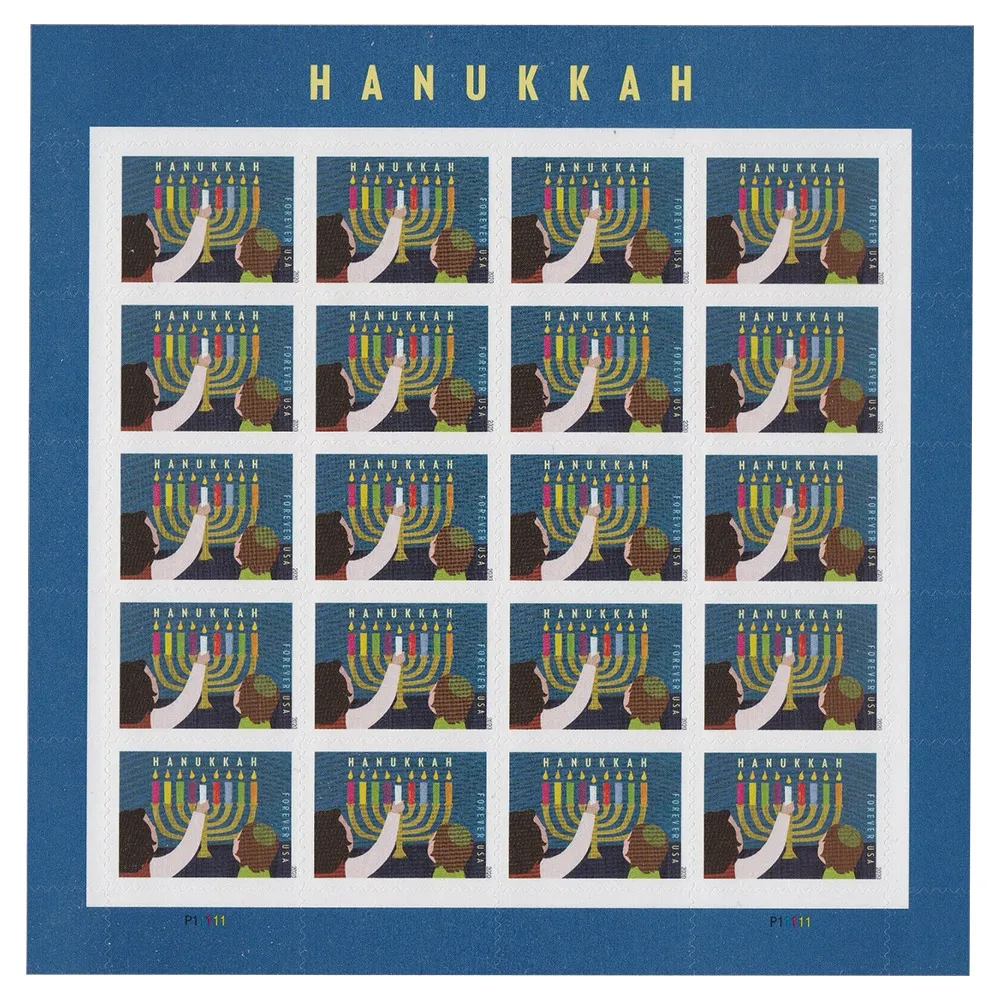 🎁[US Free Shipping] Hanukkah 2020 - 5 Sheets / 100 Pcs