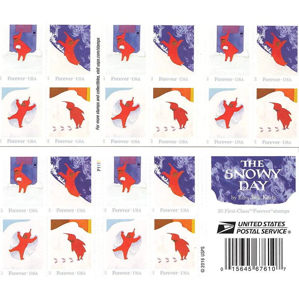 🎁[US Free Shipping] The Snowy Day 2017-$19.98/100pcs