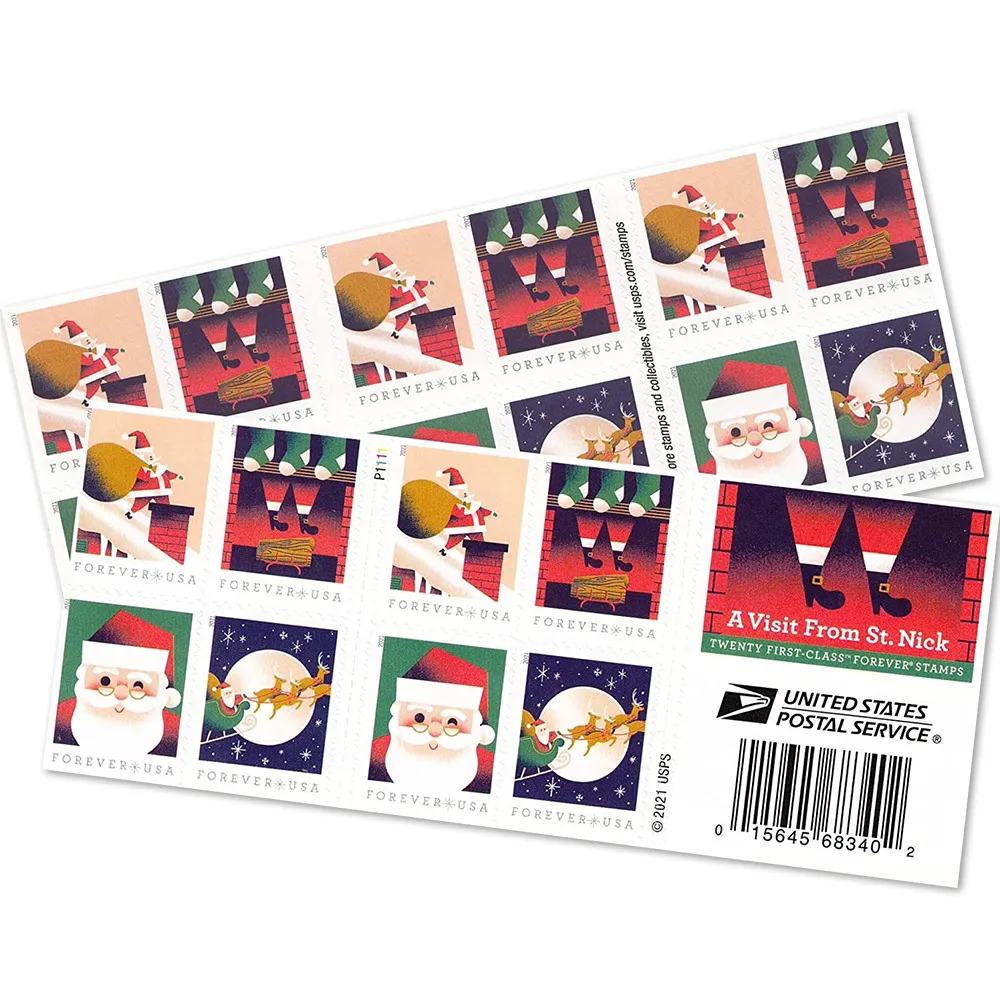 🎁[US Free Shipping] A Visit From St. Nick 2021 - 5 Booklets / 100 Pcs