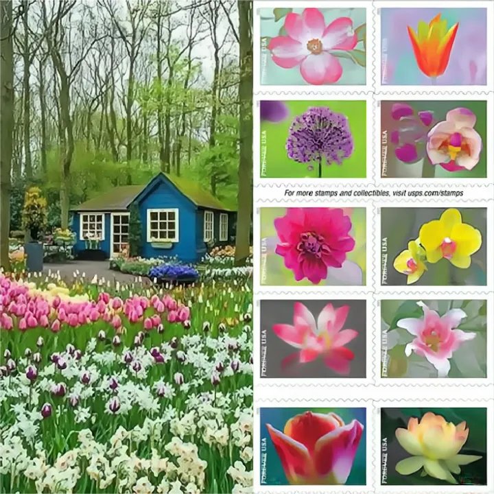 Garden Beauty Forever Stamps 2021