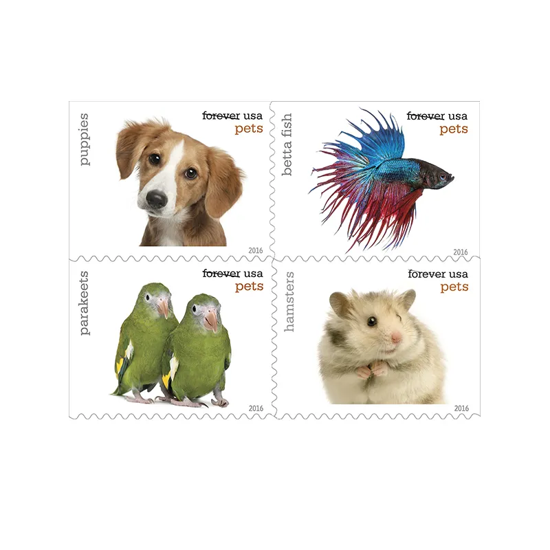 Pets Forever Stamps 2016