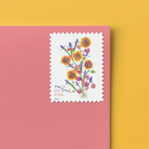 Sunflower Bouquet Stamps 2022