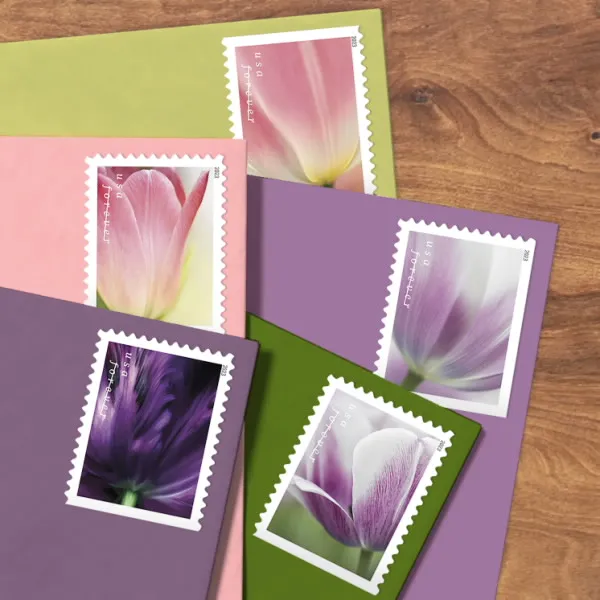 Tulip Blossoms Stamps 2023