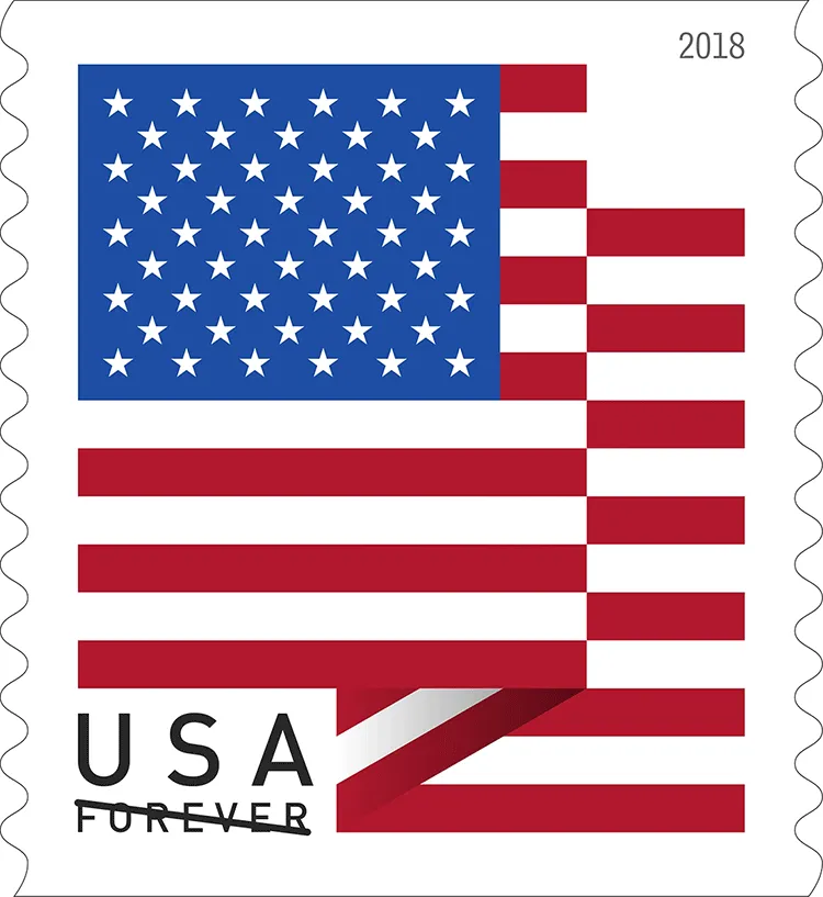 2018 U.S. Flag Forever Stamps