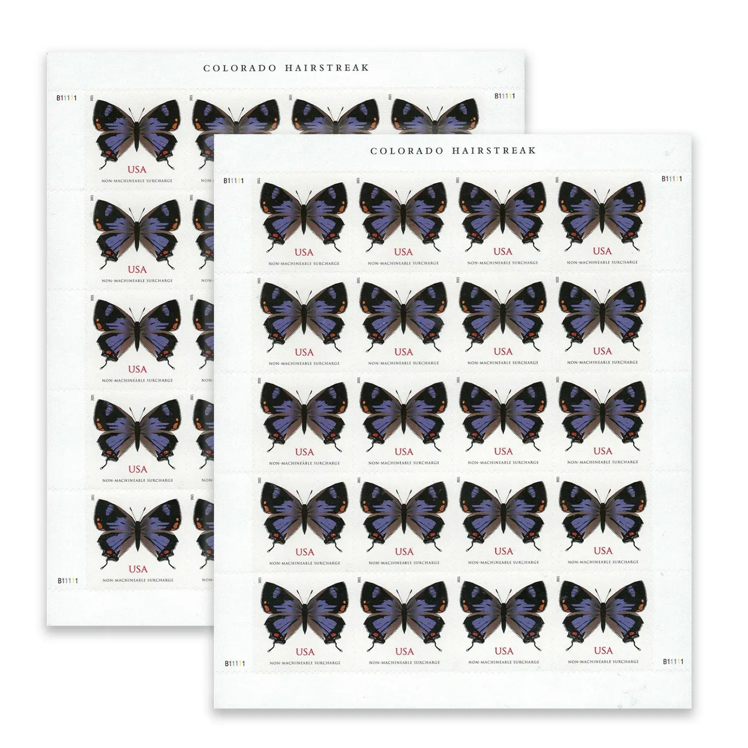 Colorado Hairstreak Stamps 2021