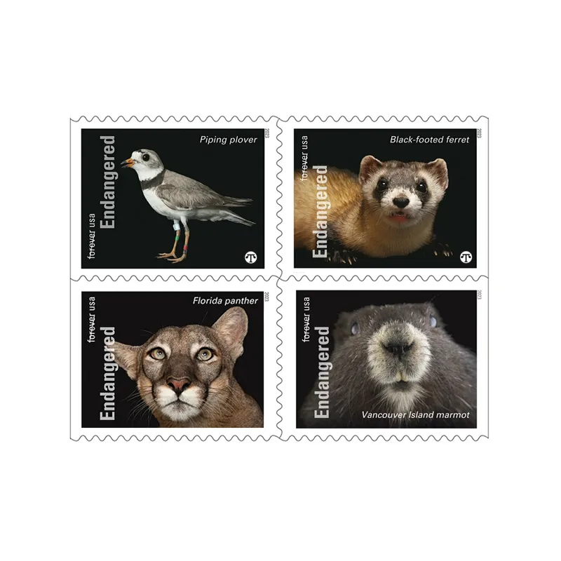 Endangered Species  Forever Stamps 2023