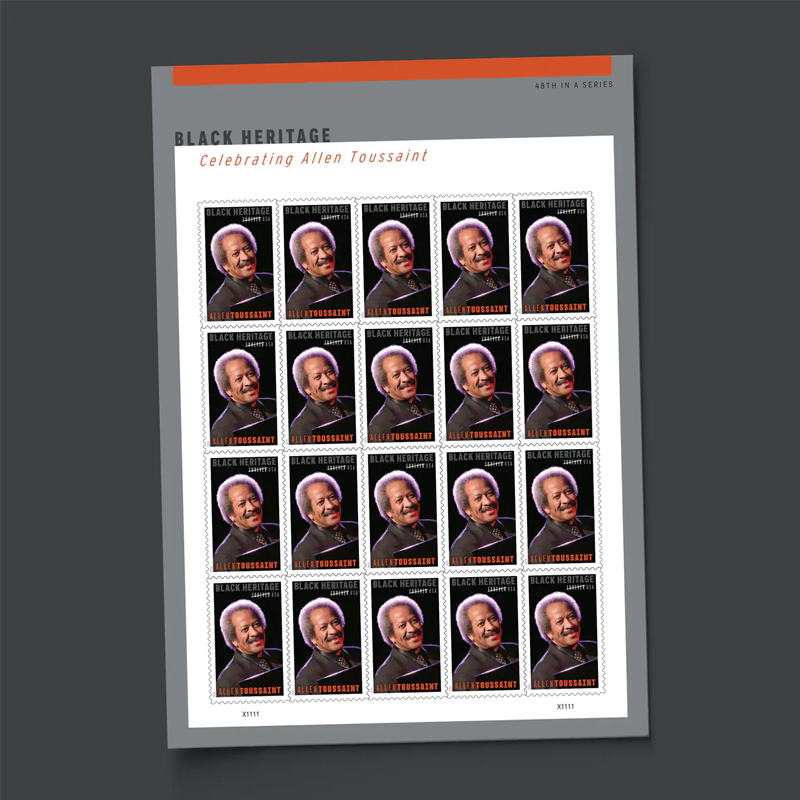 2025 Allen Toussaint Forever Stamps, Sheet of 20