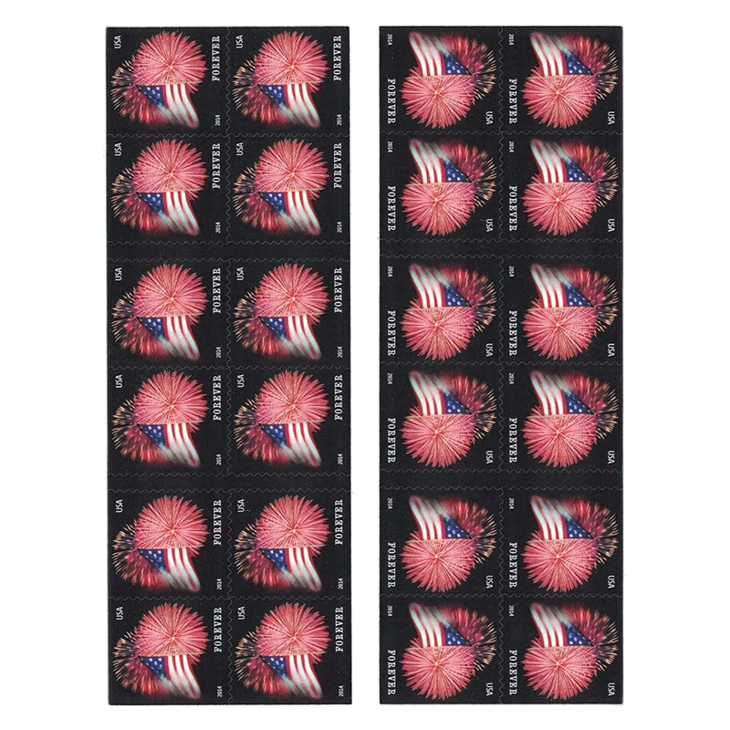 (2014) USPS American Star-Spangled Flag Forever Stamps