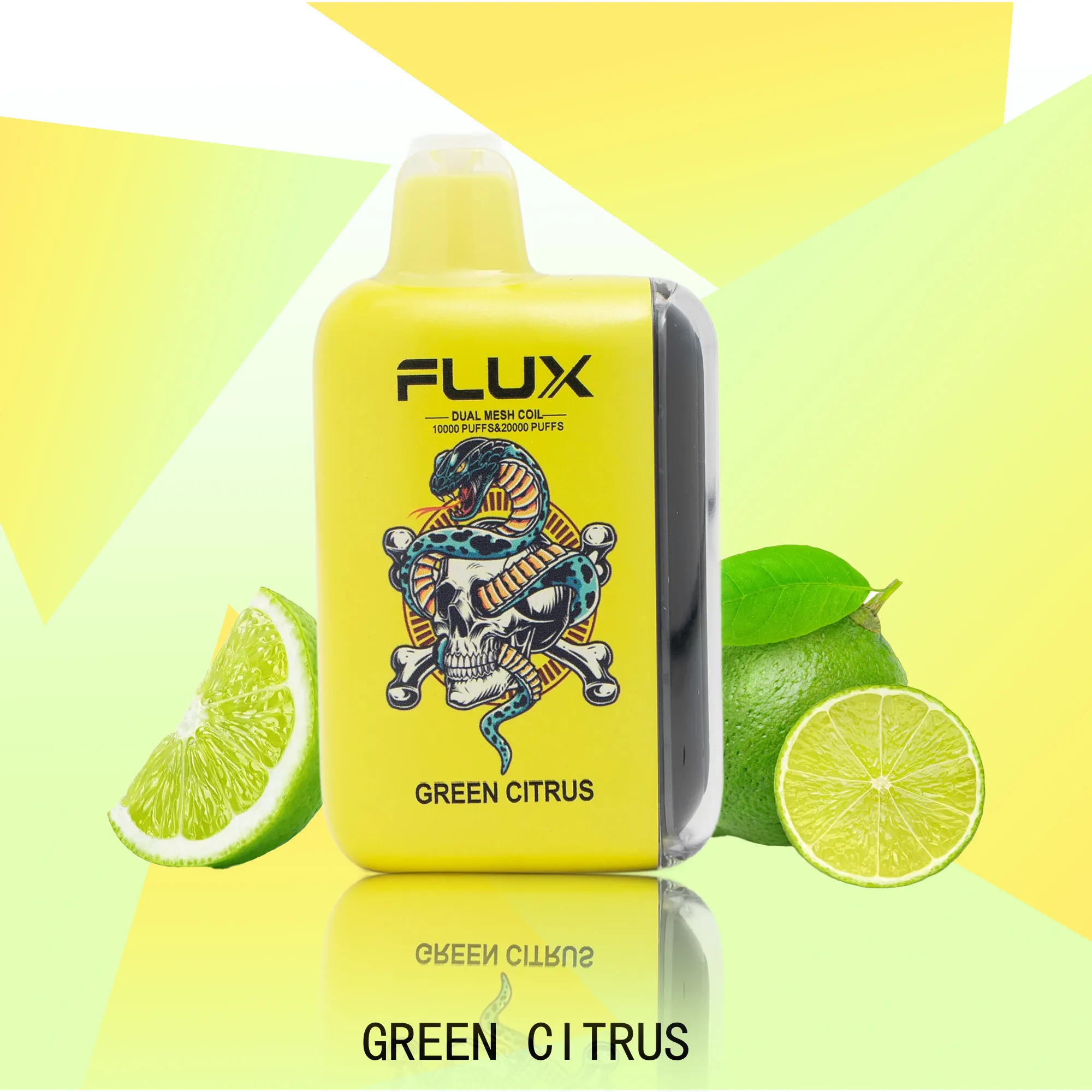 FLUX GREEN CITRUS 20000 PUFFS - AUSMOKES