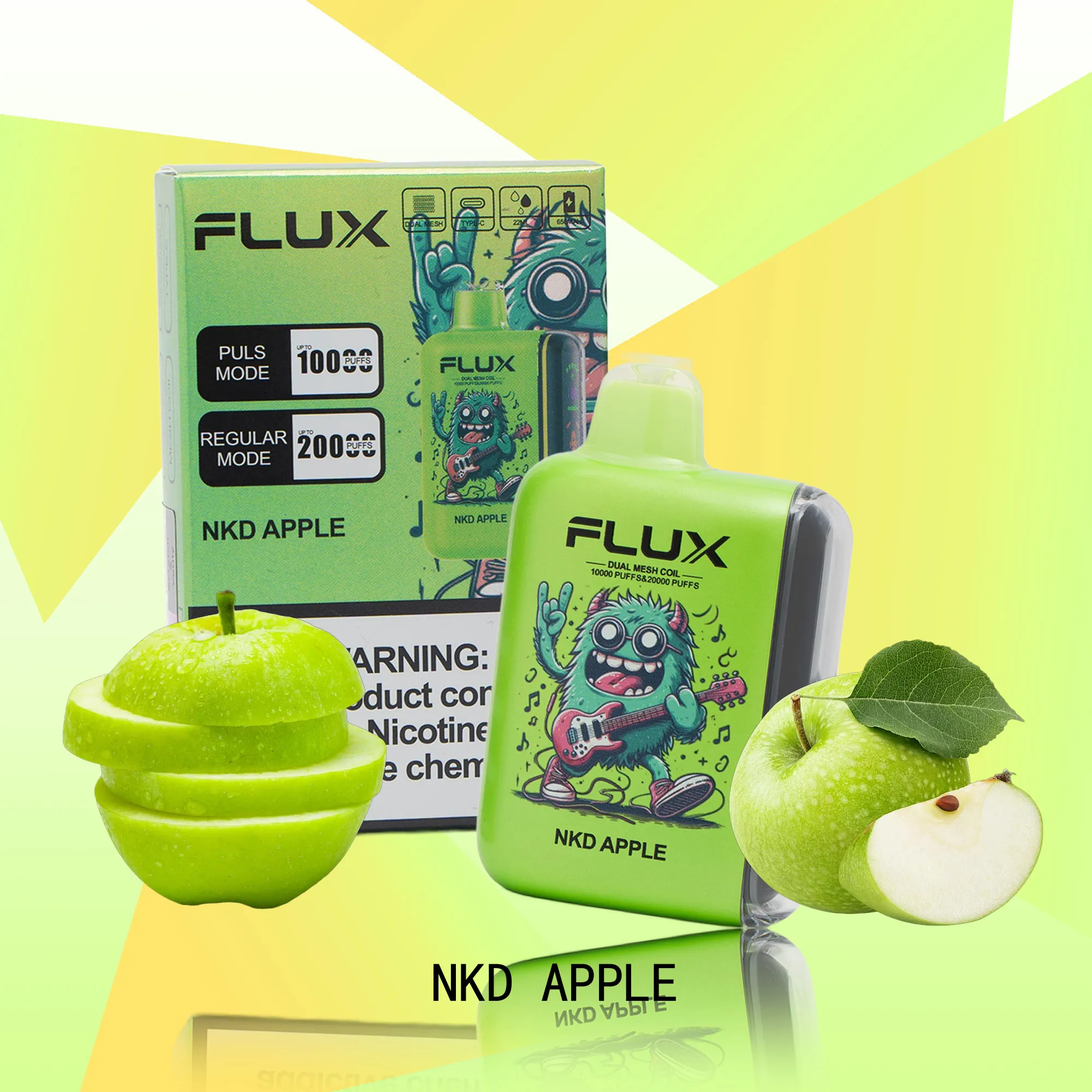 FLUX NKD APPLE 20000 PUFFS - AUSMOKES