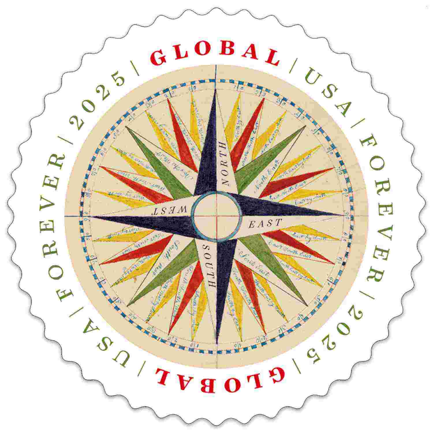 Global: 1794 Compass Rose