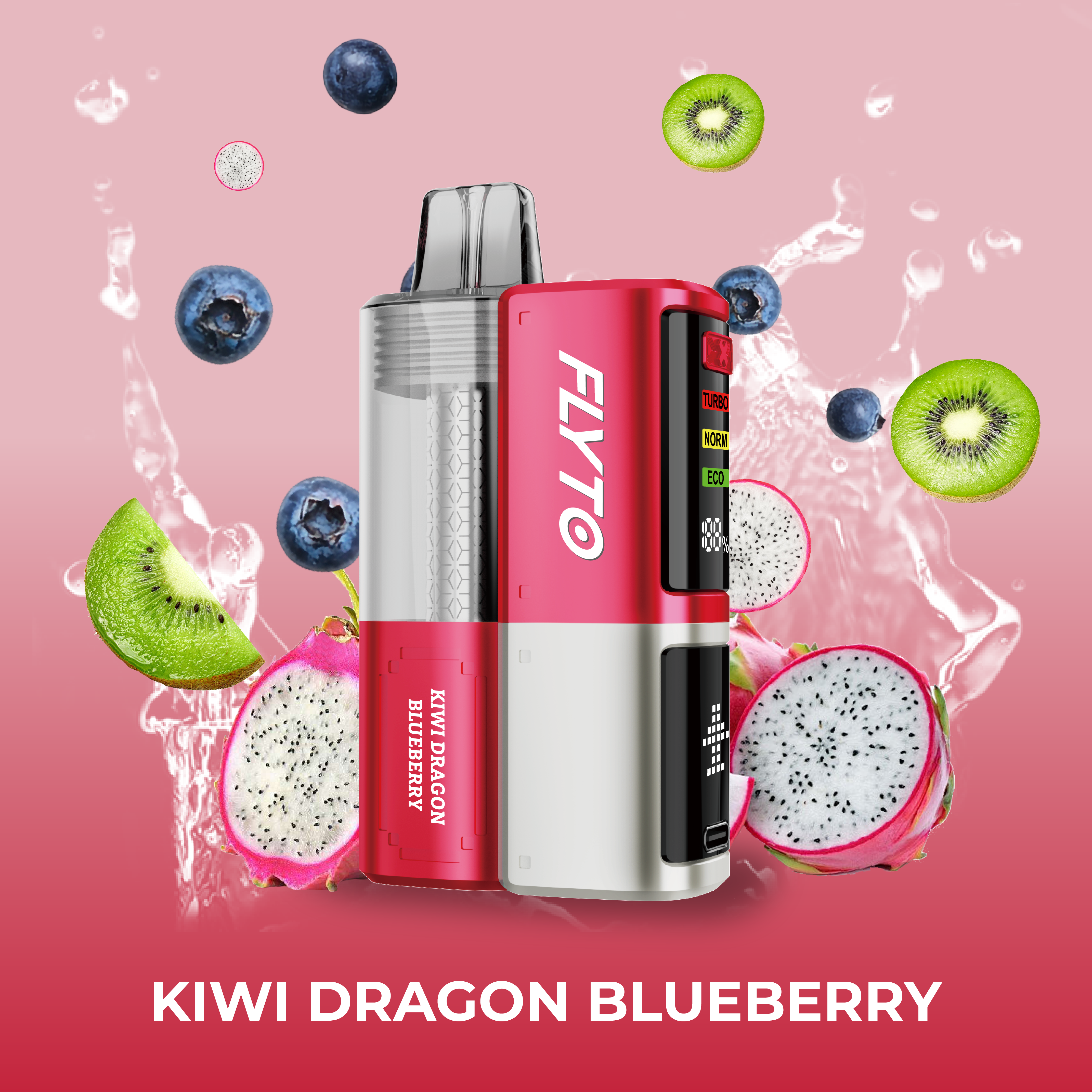 FLYTO 30K – 30.000 Züge, Kiwi Dragon Blueberry