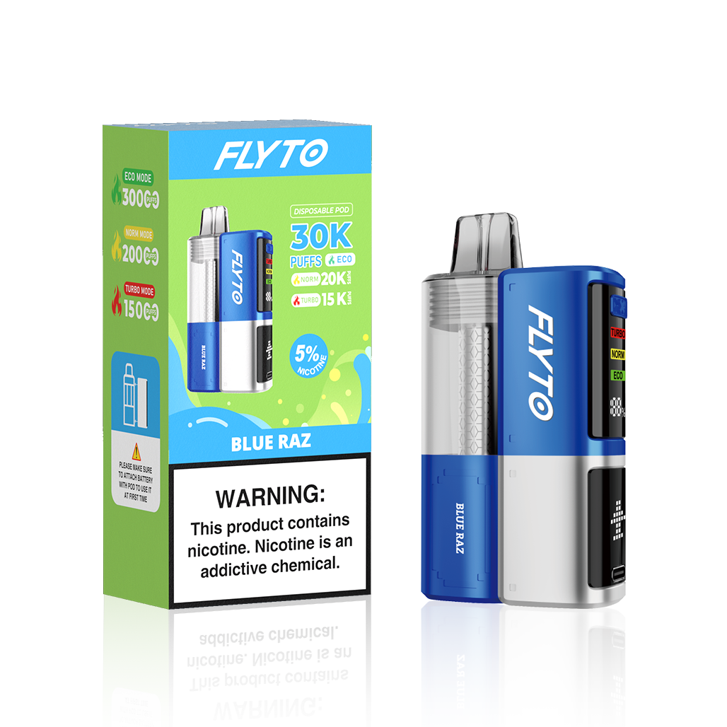 FLYTO 30K – 30.000 Züge, Blue Raz