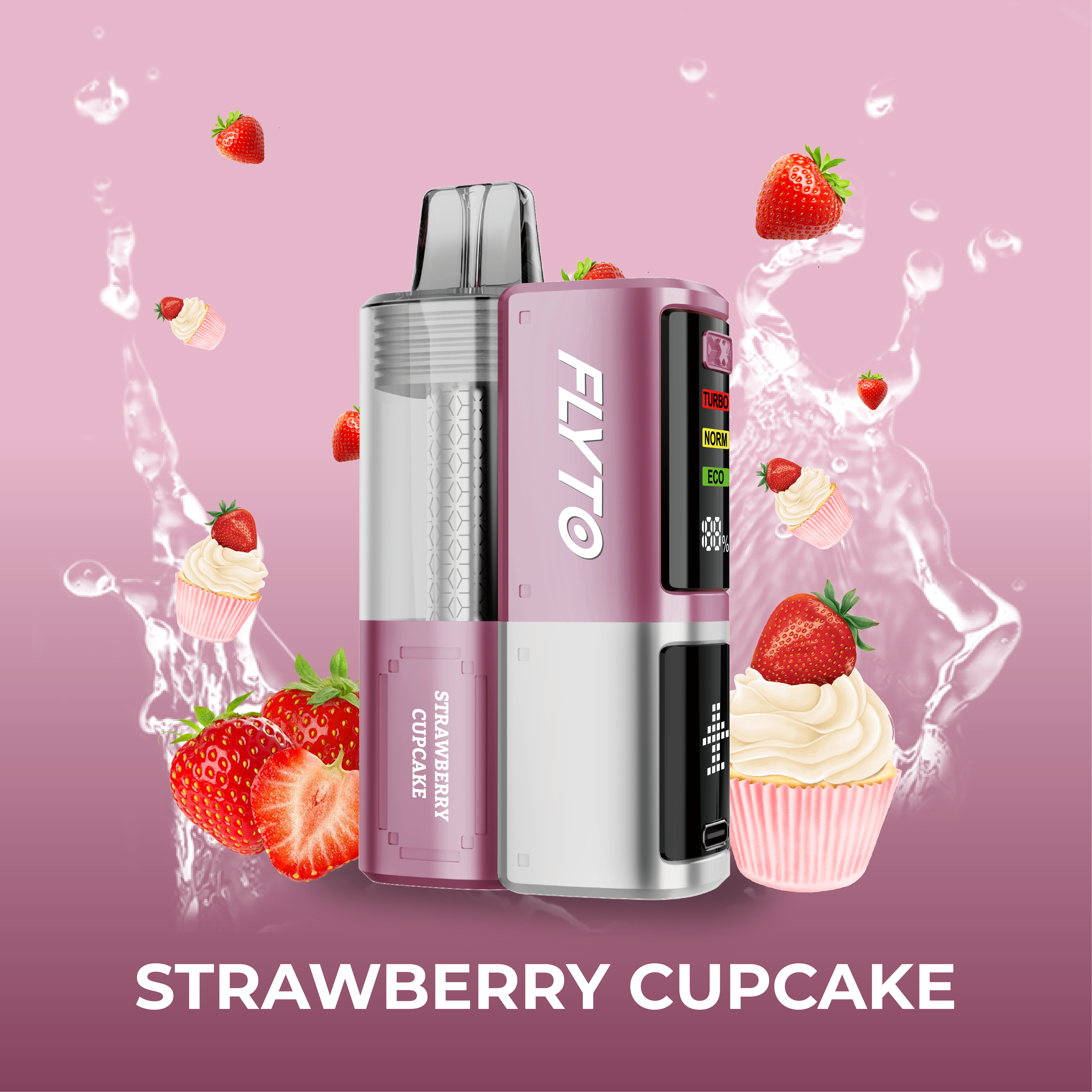 FLYTO 30K – 30.000 Züge, Strawberry Cupcake