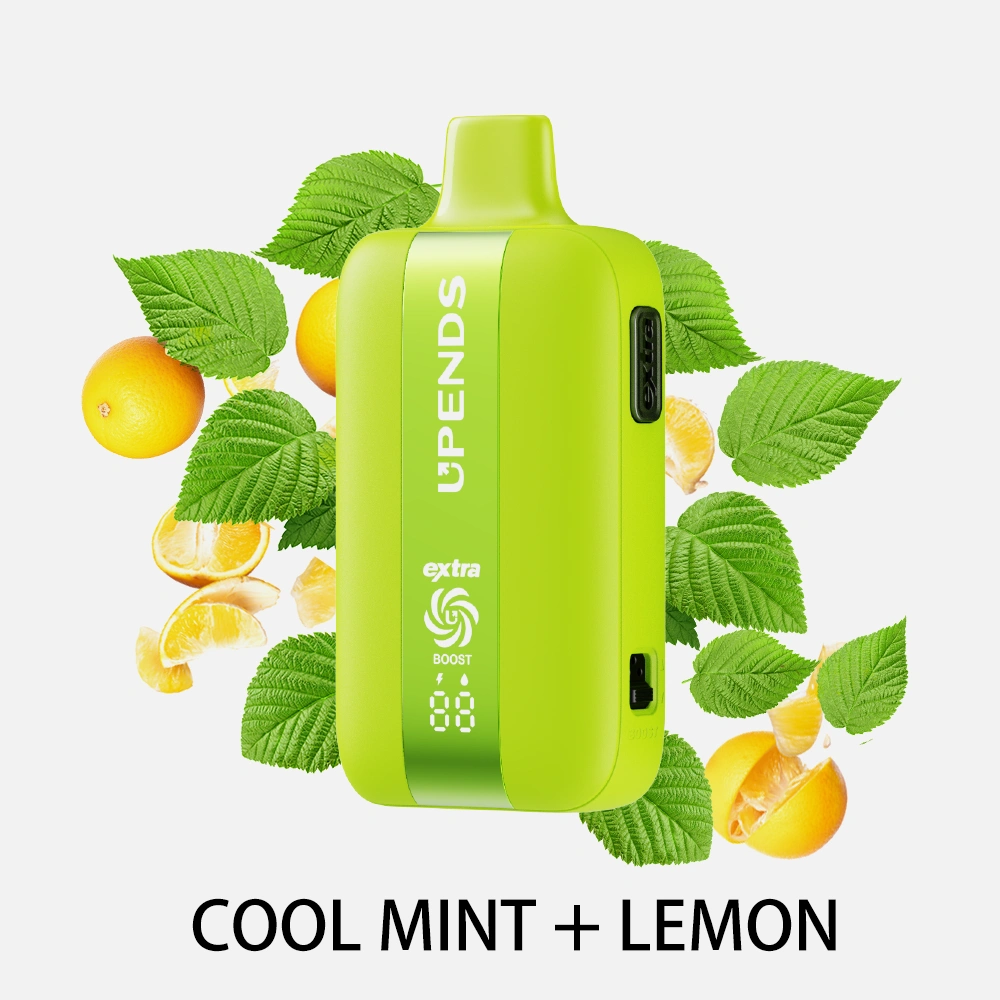 UPENDS UP7 – 35.000 Züge, Extra-Taste für Doppelgeschmack, Cool Mint+Lemon