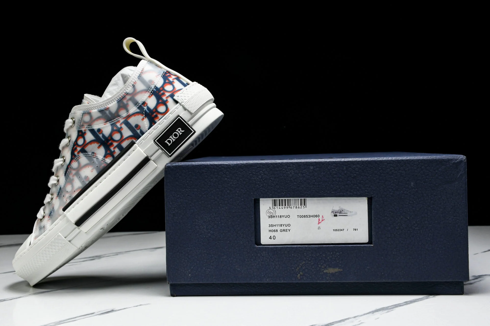 D1or B23 Low 'Oblique Red Blue Pixel'