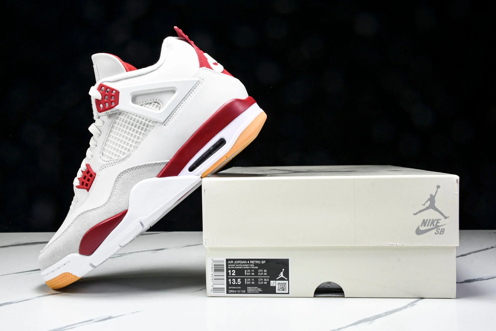 AJ4 Retro SB 'Varsity Red' (Friends & Family)
