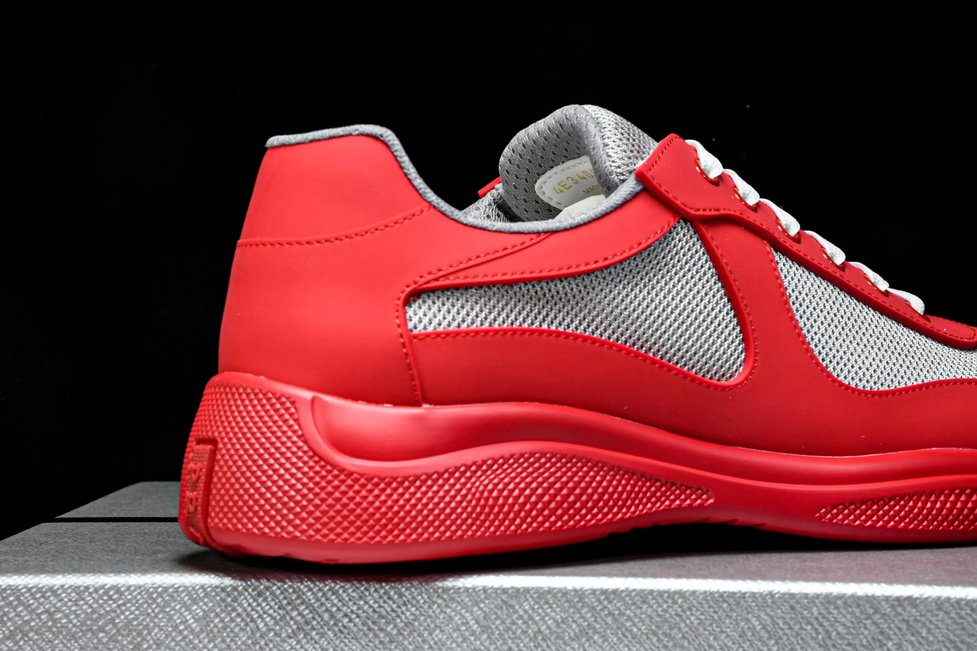 Prada America's Cup Sneaker Soft Rubber 'Red'