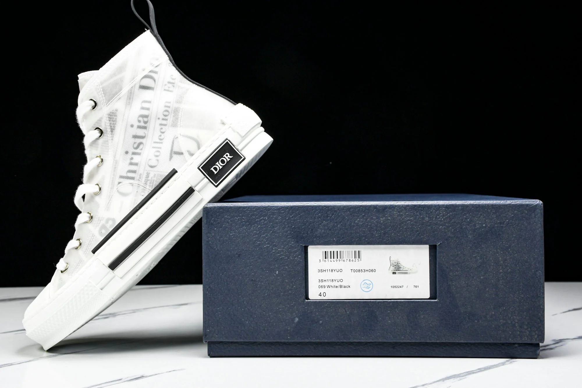 D1or B23 High 'Newsprint'