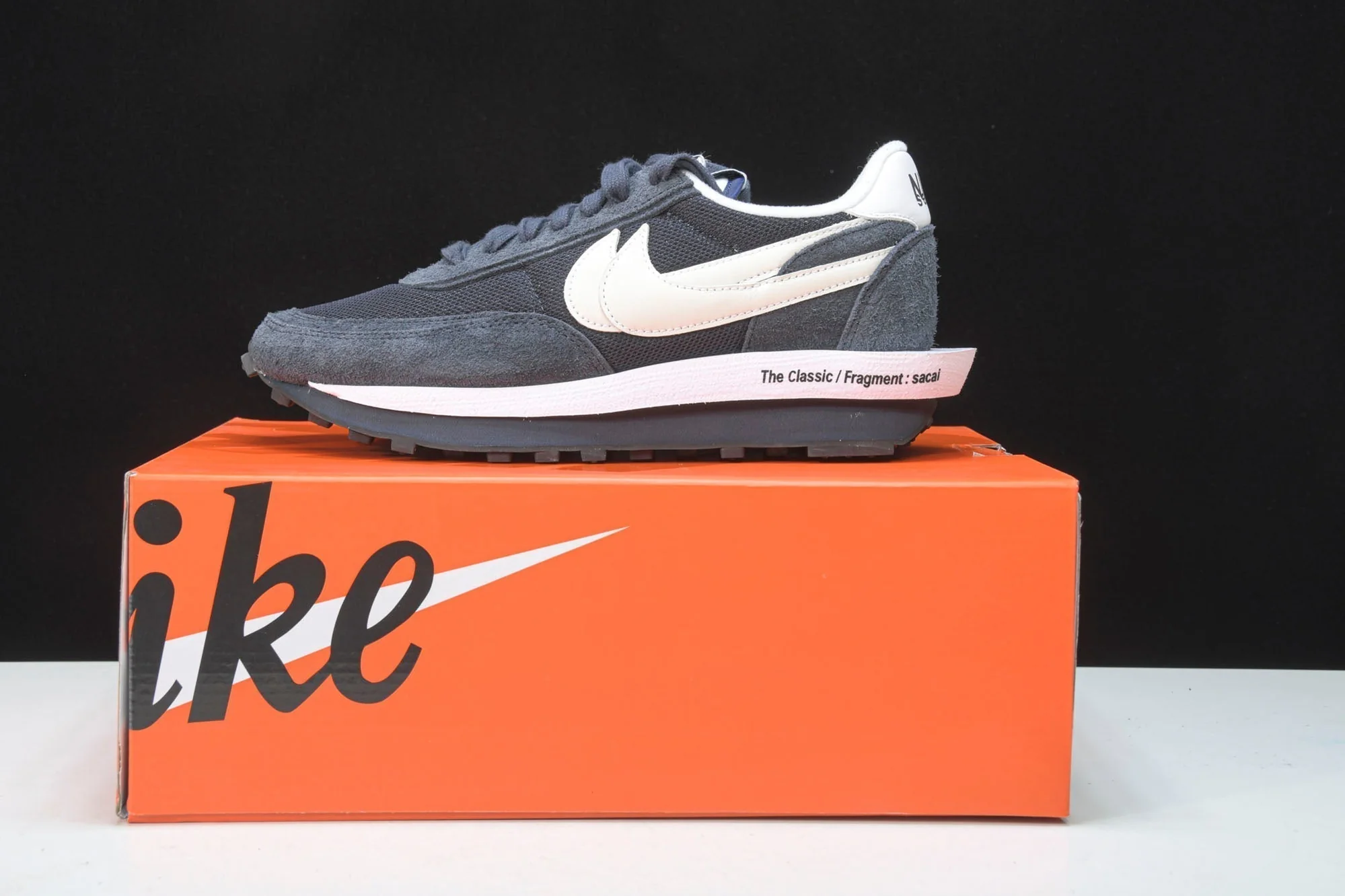 Fragment x Sacai LD Waffle 'Blackened Blue'