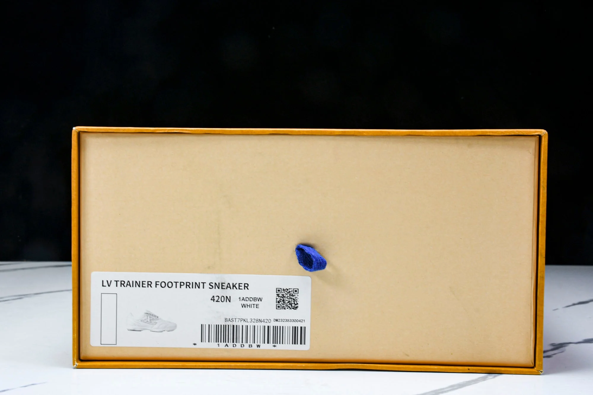 Louis Vuittоп Footprint Soccer Sneaker 'White'