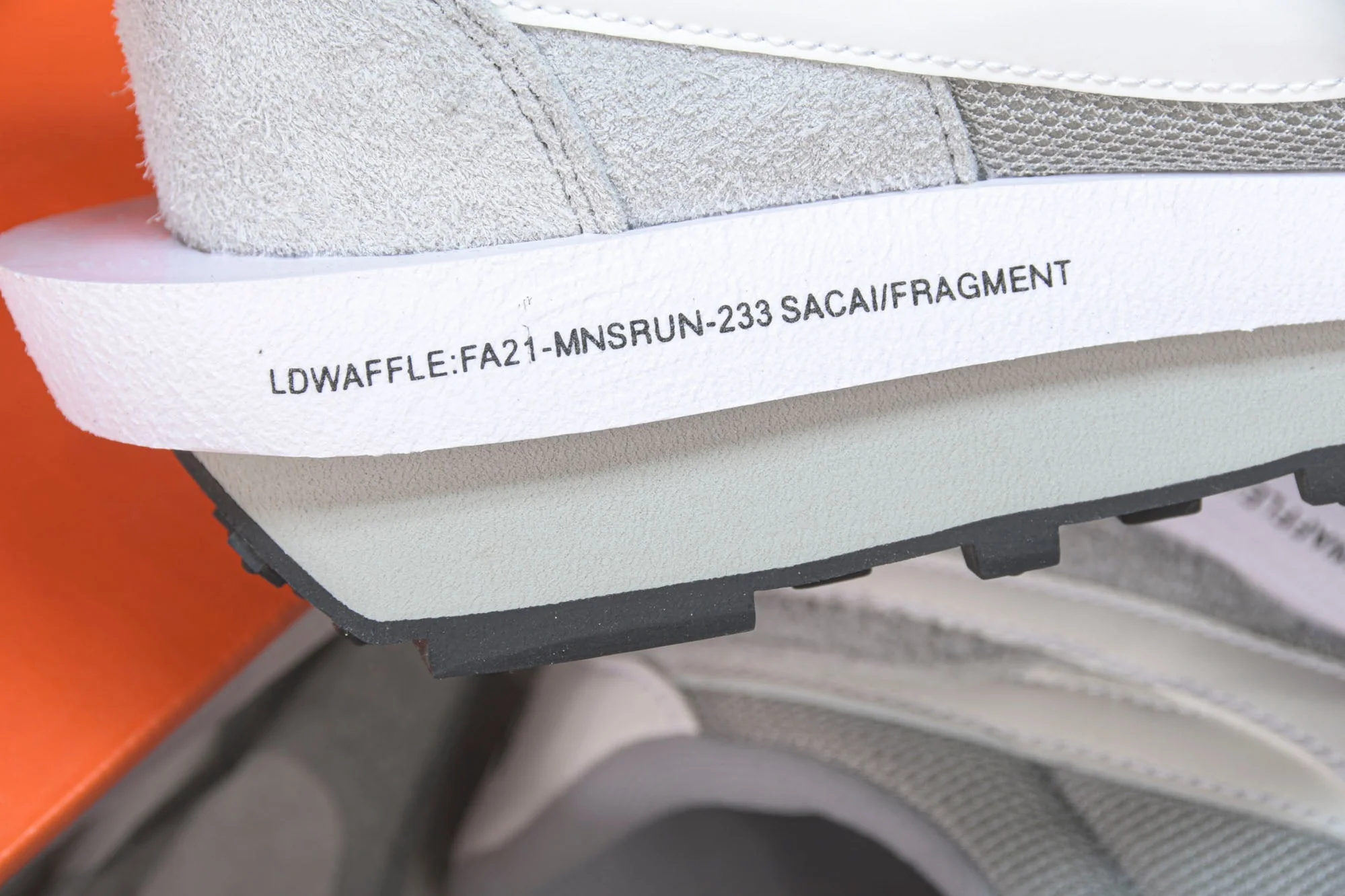 Fragment x Sacai LD Waffle 'Light Smoke Grey'