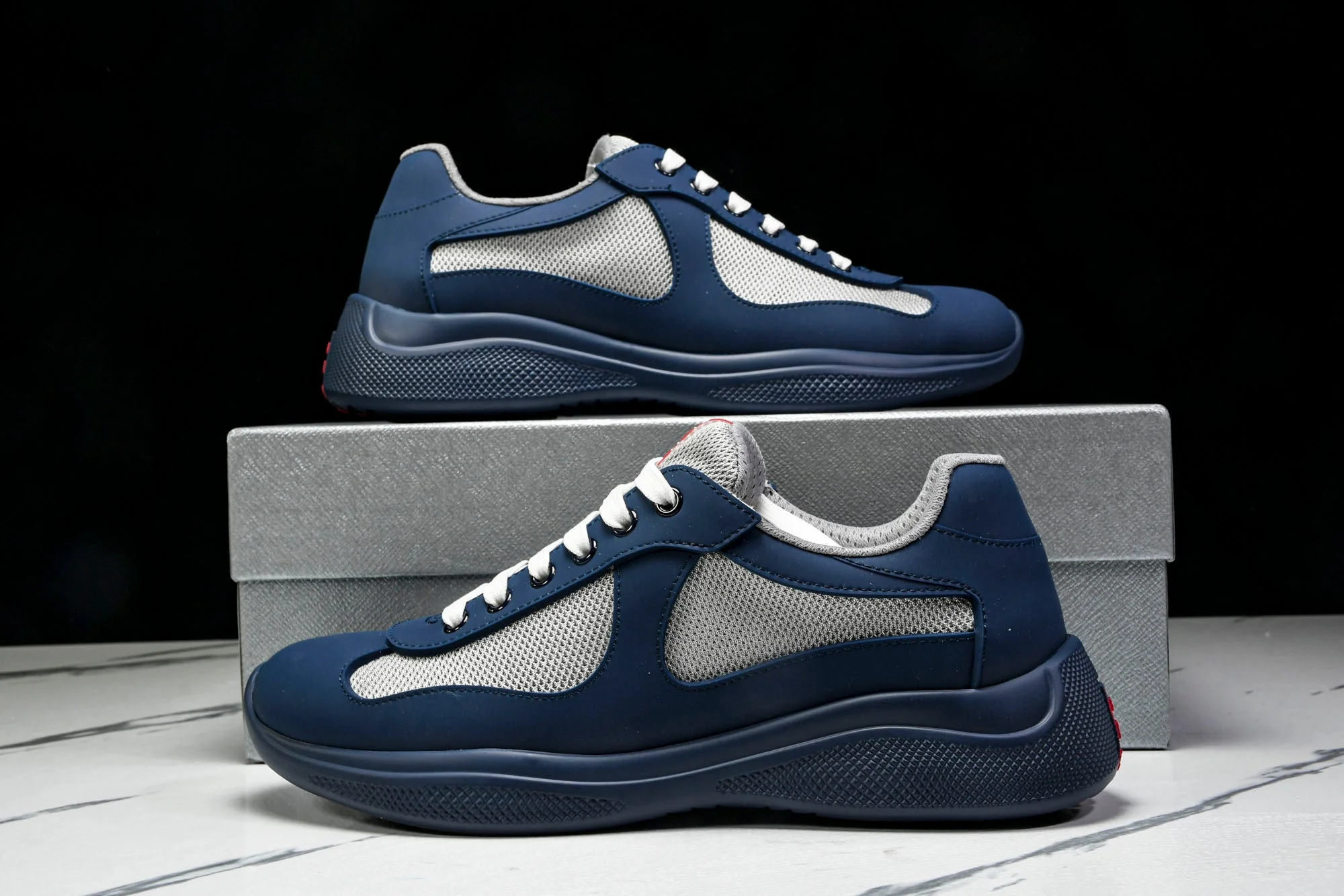 Prada America's Cup Sneaker Soft Rubber 'Royal Blue'
