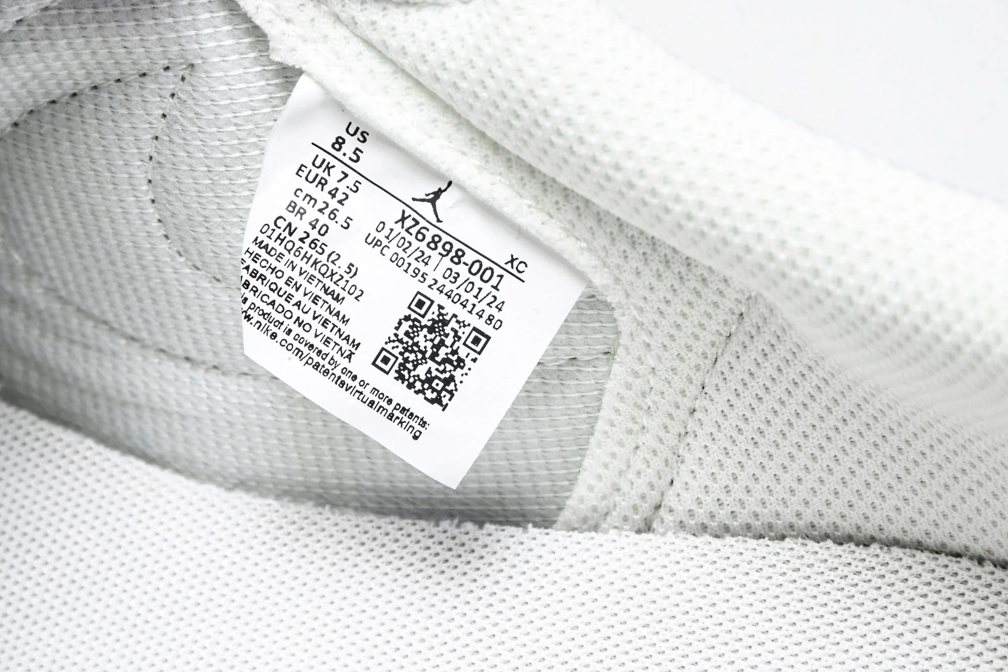 Travis Scott AJ1 Low x Stussy 'Silver Grey' (Custom)