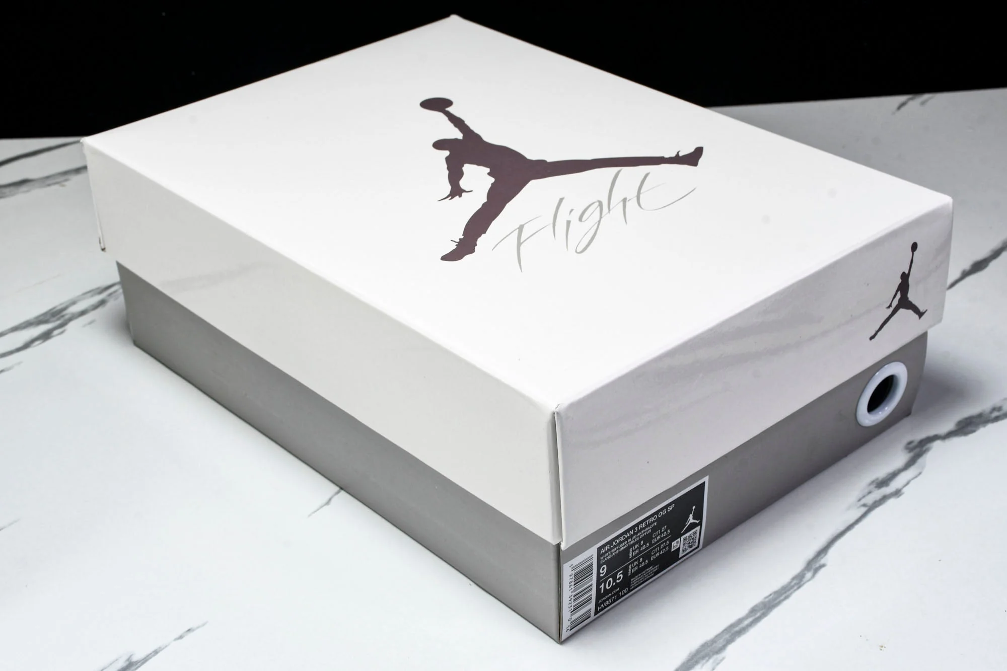 AJ3 Retro OG x A Ma Maniere 'Diffused Blue'