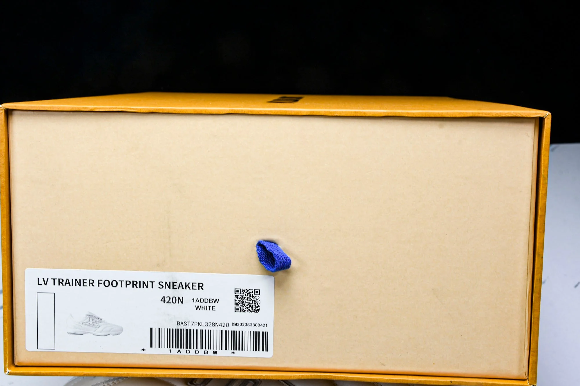 Louis Vuittоп Footprint Soccer Sneaker 'White'