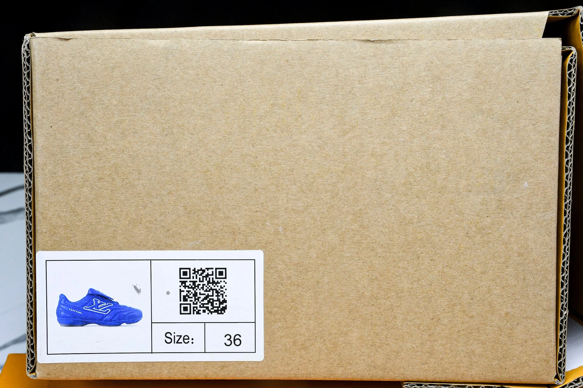 Louis Vuittоп Footprint Soccer Sneaker 'Blue'