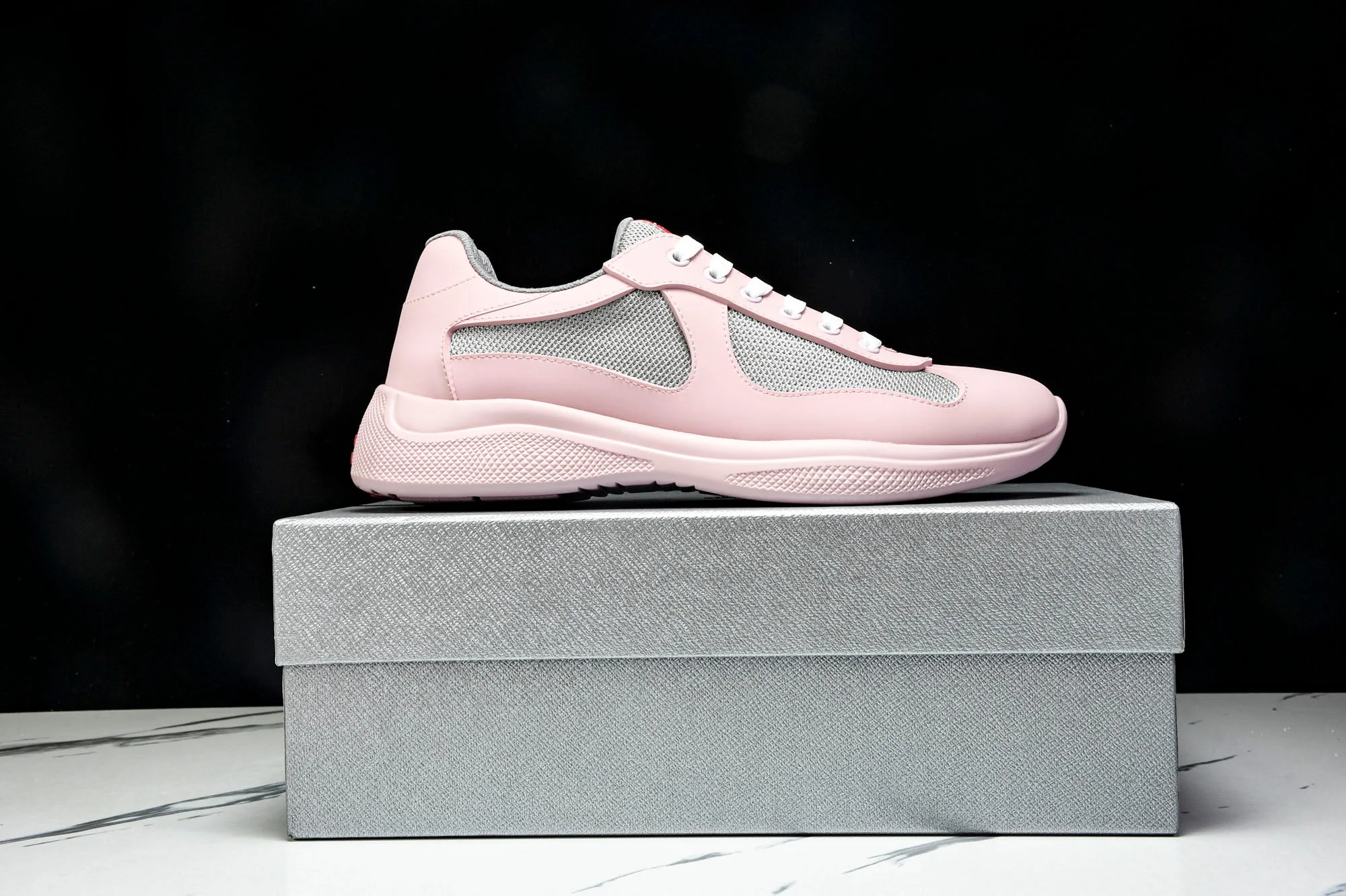 Prada America's Cup Sneaker Soft Rubber 'Pink'