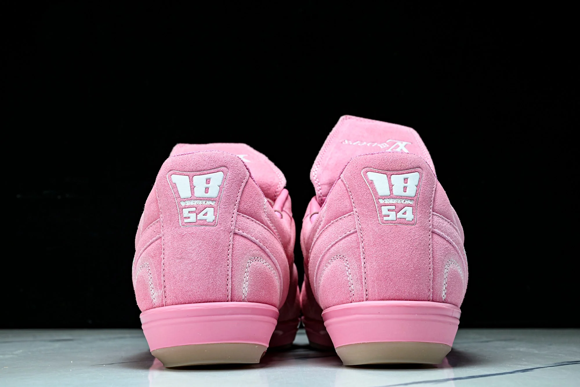 Louis Vuittоп Footprint Soccer Sneaker 'Pink Suede'