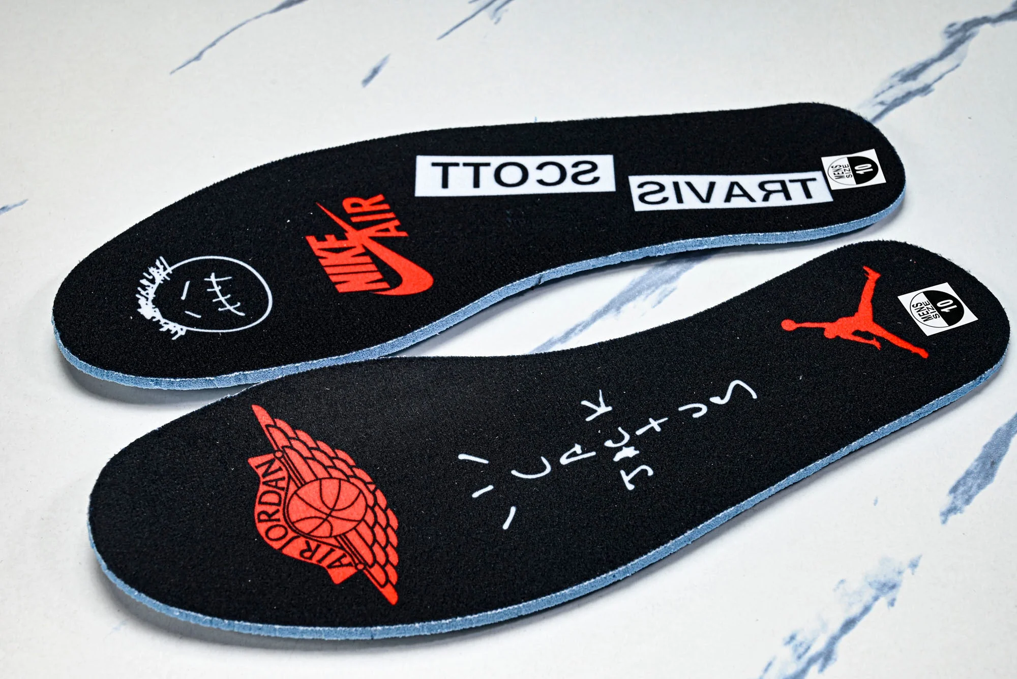 Travis Scott AJ1 Retro Low 'Black Red' (Unreleased)