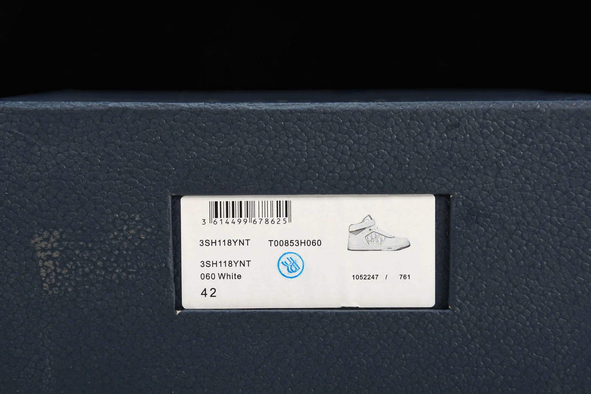 D1or B27 High Strap Galaxy Leather 'White'