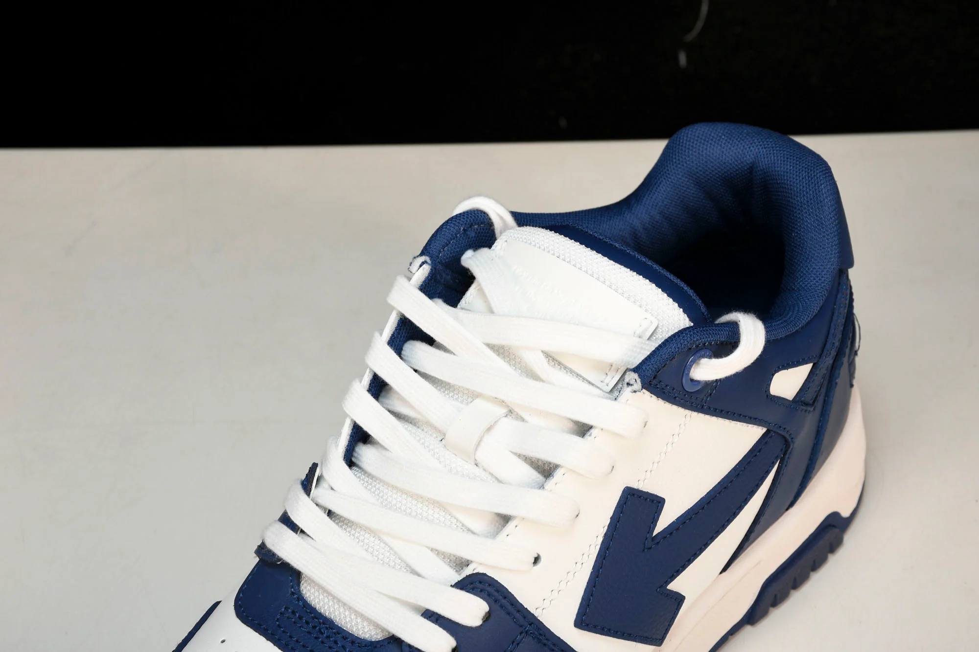 Off-White Out Of Office OOO Low Top 'Dark Blue White'