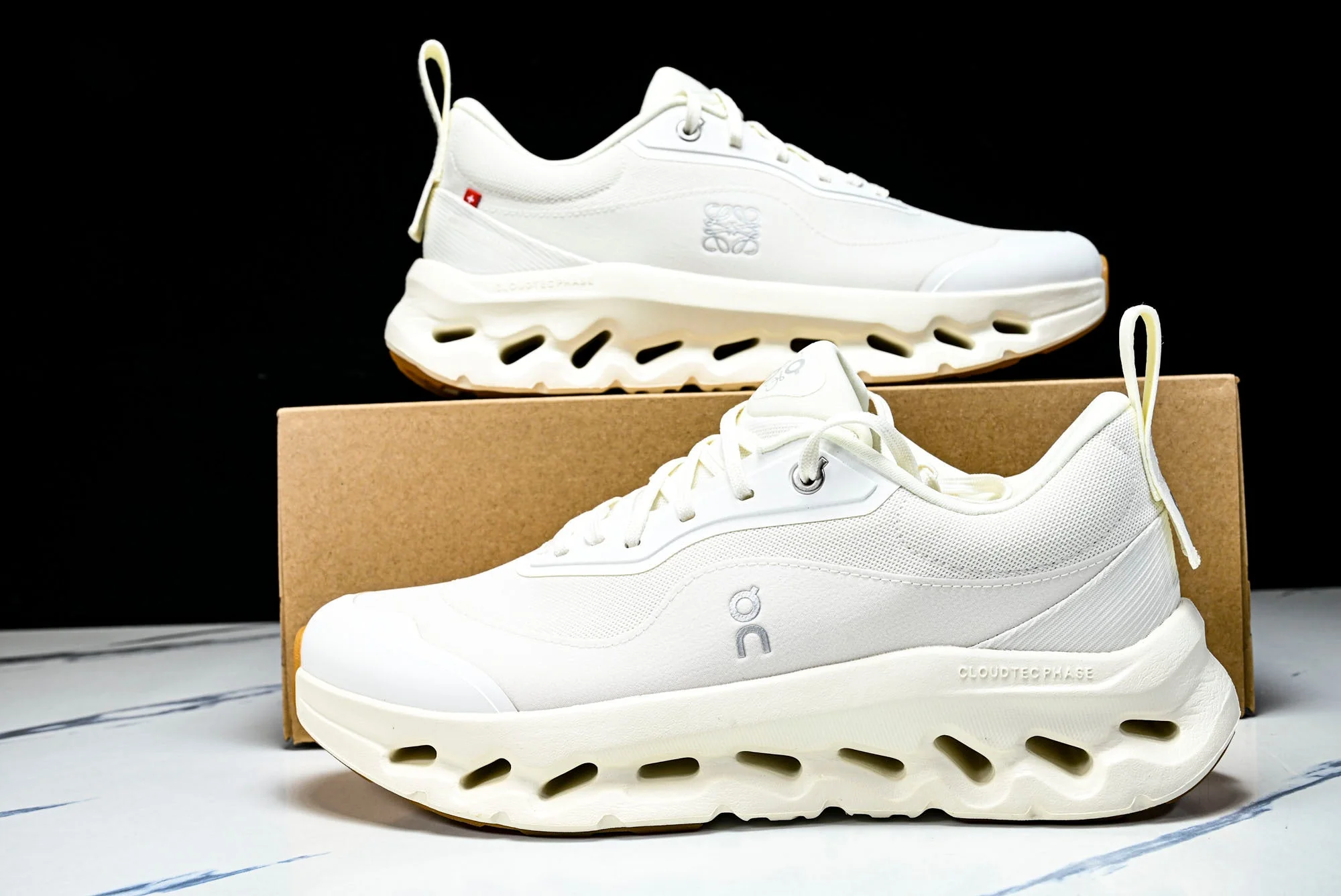 LOEWE × ON Cloudtilt 2.0 'All White Gum'