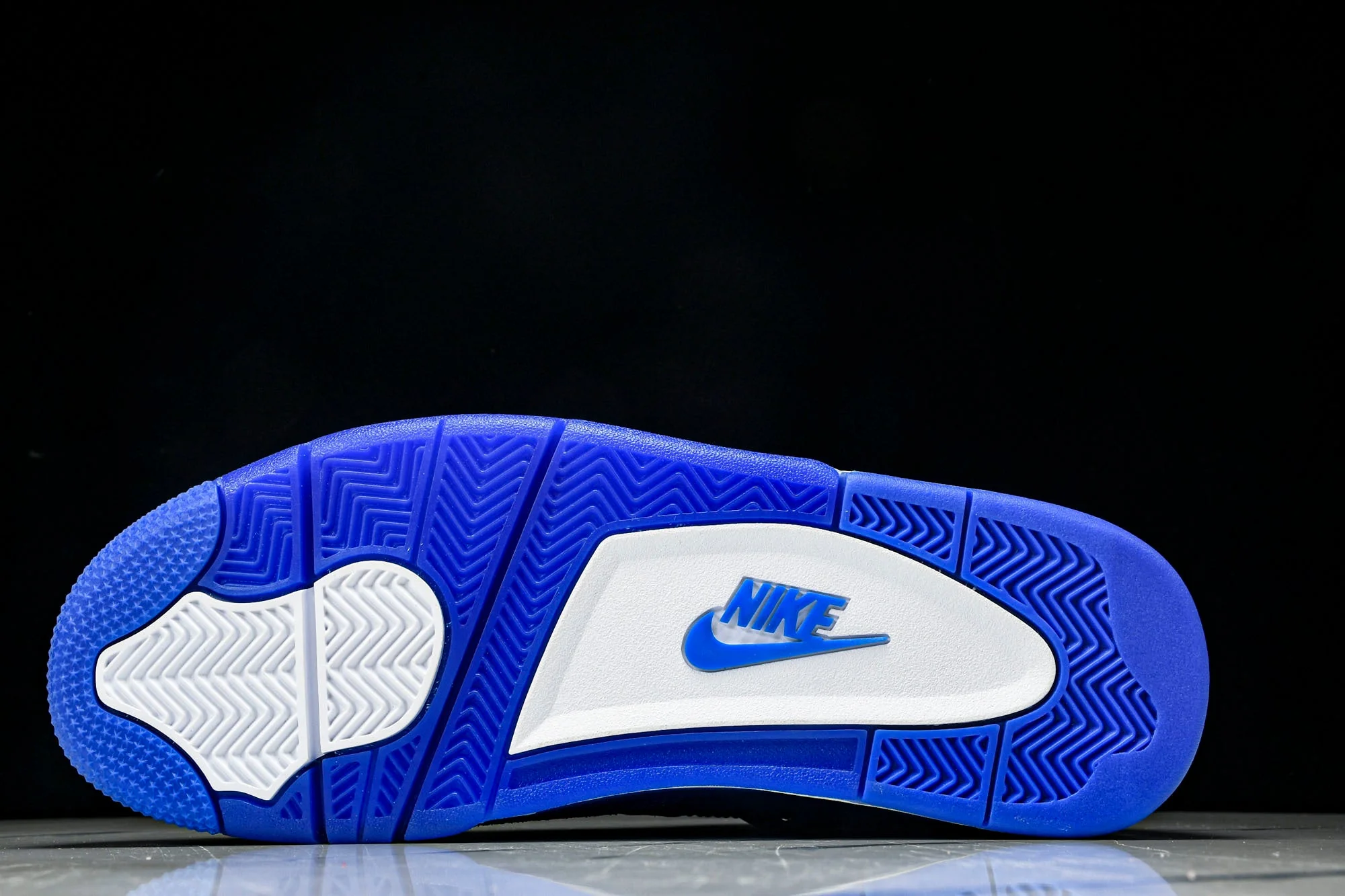 Nigel Sylvester x AJ4 Retro OG Brick by Brick 'Blue' (Unreleased)