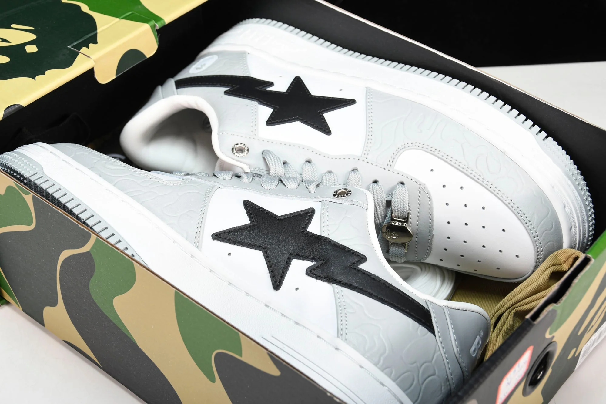 A Bathing Ape Bape Sta 'Grey Black'