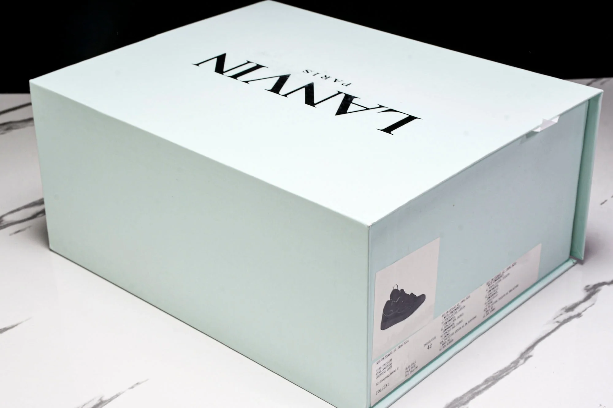 Lanvin Curb Sneaker 'Triple Black'