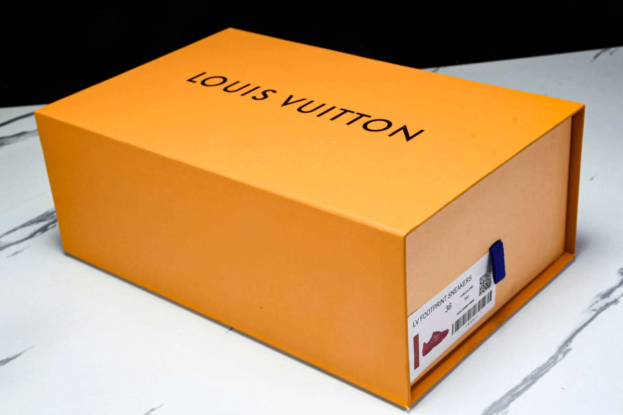 Louis Vuittоп Footprint Soccer Sneaker 'Red'