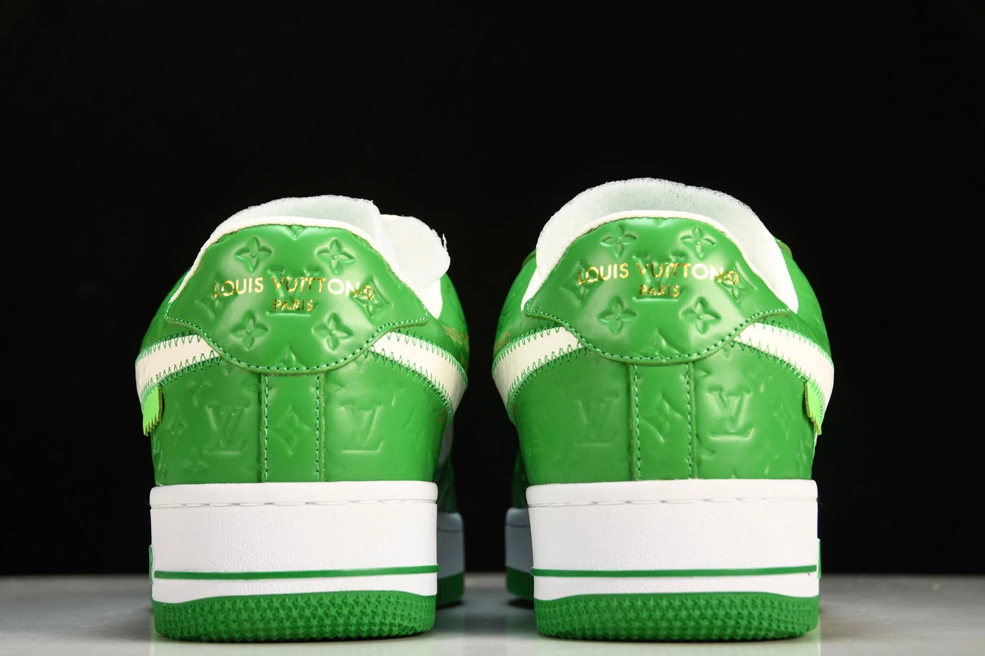 Louis Vuittоп x AF1 by Virgil Abloh 'Green'