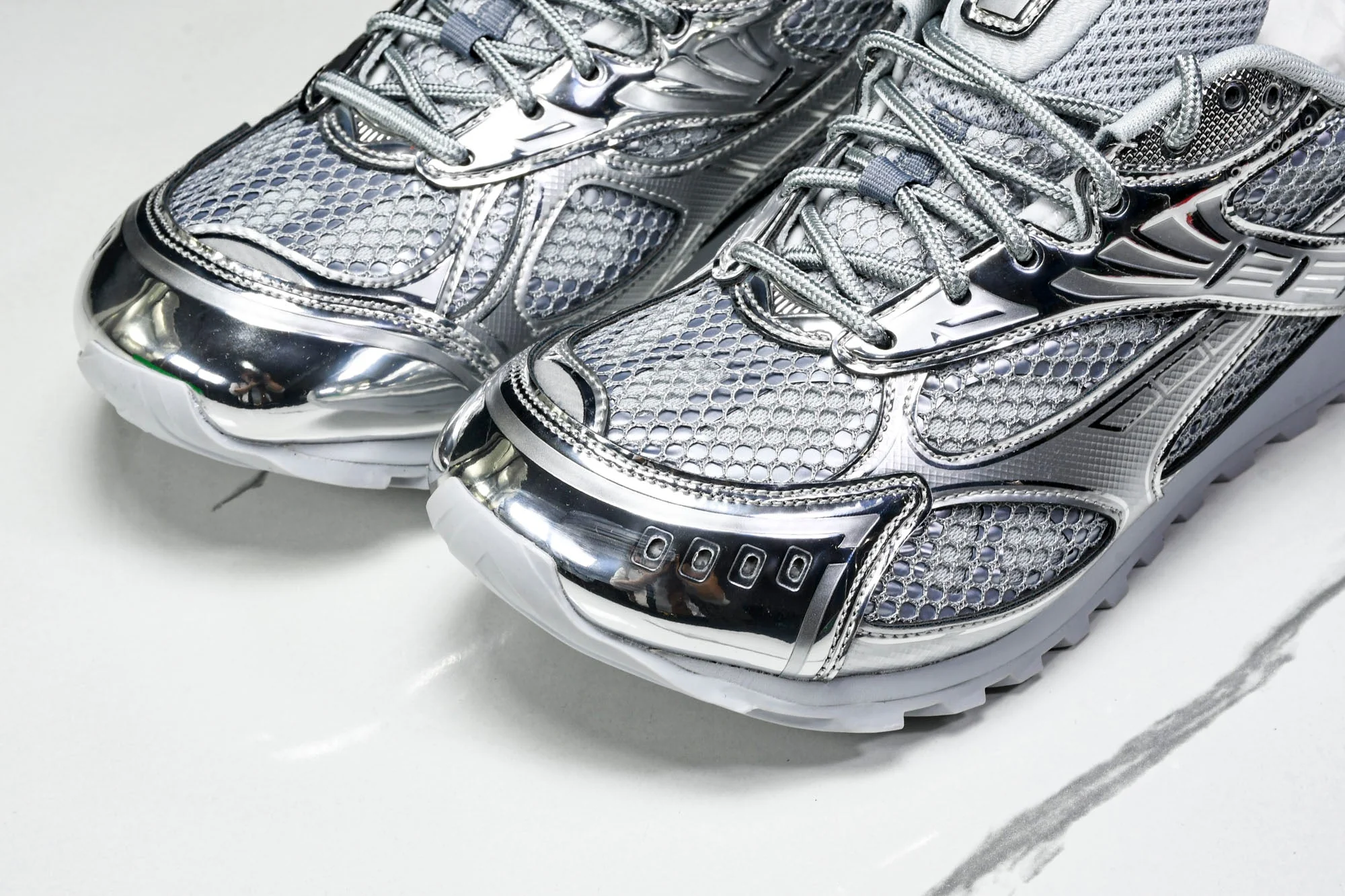 Вottega Veneta Orbit Sneaker 'Silver Grey'