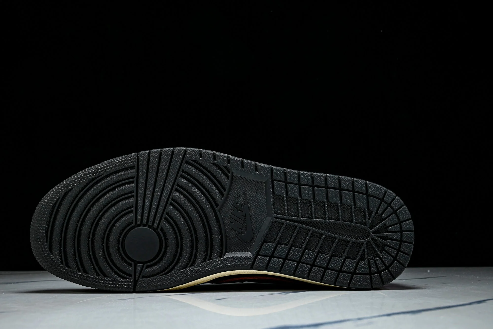 Travis Scott AJ1 Retro Low 'Black Red' (Unreleased)