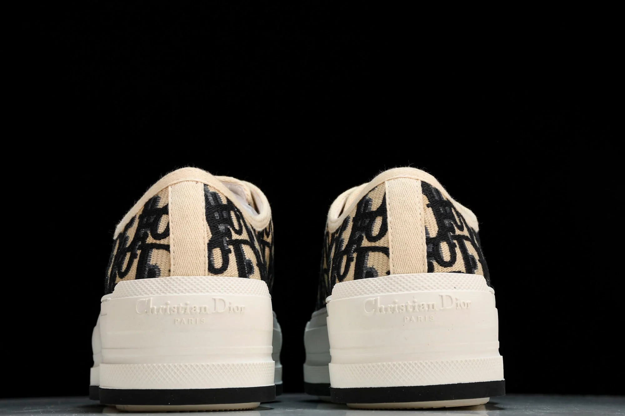 D1or Walk'N'D1or Platform Sneaker 'Oblique Dark Blue'